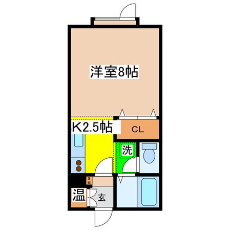 ファーブル８８の物件間取画像